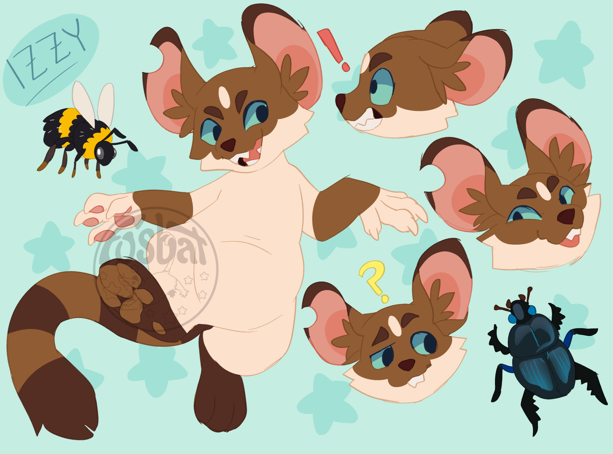 Izzy Sketchpage - Fosbat, 2025